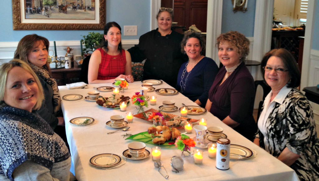 Carmen Alves of Elite Cuisine Tea Party